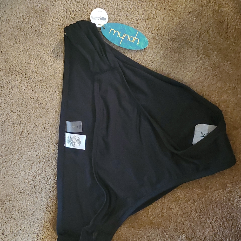 Black Hipster swim bottoms